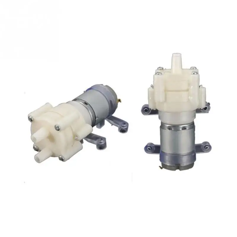 DC6-12V R385 аквариумные рыбки круглый воздушный насос с диафрагмой постоянного тока для аквариума воздушные насосы аксессуары Прямая поставка#0227