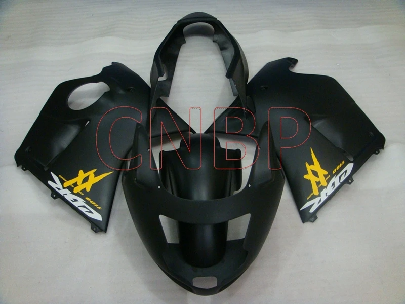 Наборы для тела CBR 1100 XX 1996 - 2005 Matte Черные Пластиковые обтекатели BLACKBIRD 2001 набор