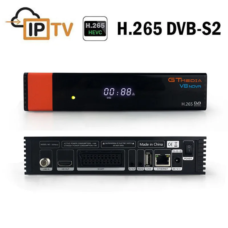 1 Набор Gtmedia V8 Nova HD 1080P DVB S2 декодер встроенный WIFI спутниковый ТВ приемник коробка с