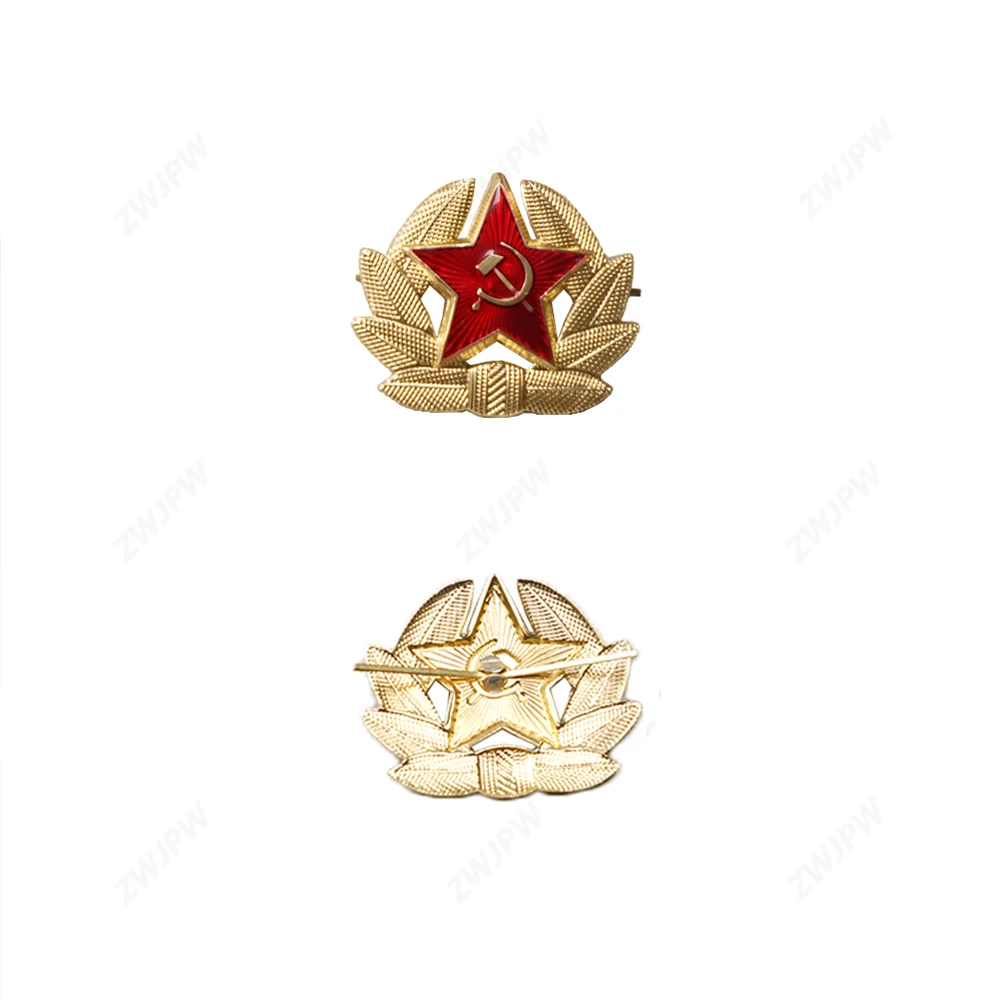 WWII WW2 советская гвардия honor hat badge большой карниз badge|Спортивные сувениры| |