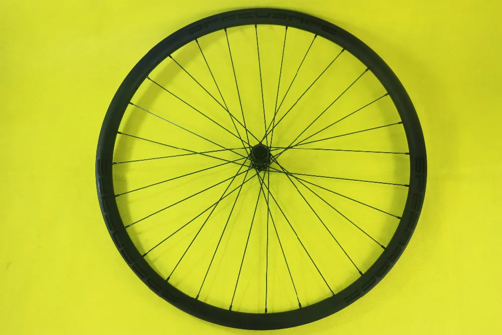 Ассиметричное углеродное переднее колесо SPEEDSAFE 630g 29er MTB XC 28 мм UD 3K 12K Novatec D411SB CL