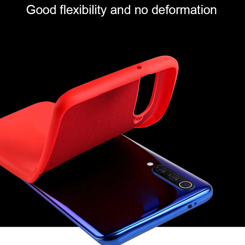 Роскошный тонкий противоударный мягкий жидкий силиконовый чехол для Xiaomi mi 9 se. 9se.