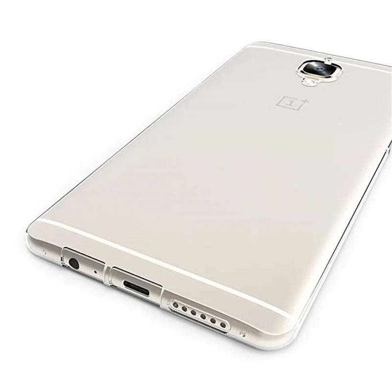 Мягкий прозрачный ТПУ силиконовый чехол для Oneplus 3 A3000 A3003 задняя крышка 5 дюймов