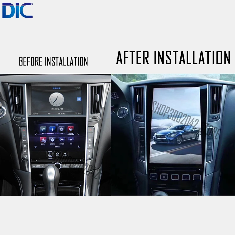 DLC Android система вертикальный экран Автомобильный Стайлинг навигация gps