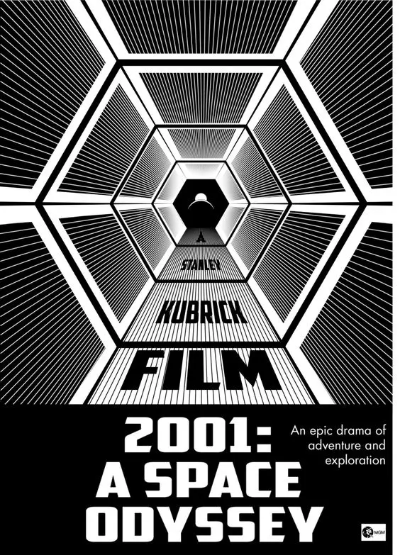 Космическая станция Sci-fi 2001 A Space Odyssey Ретро Винтаж классическое кино Плакаты