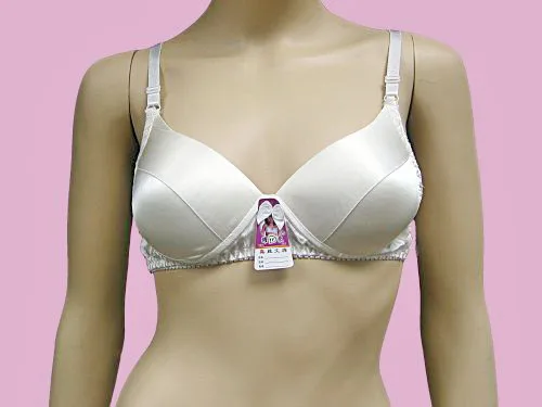 Бюстгальтер из чистого шелка тонкий губчатый Массажный коврик 100% тутового