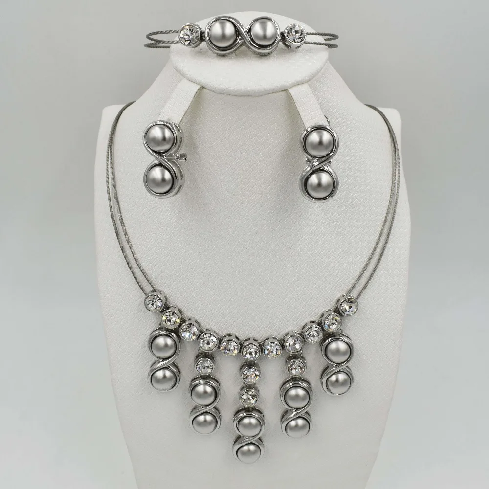 Набор ювелирных украшений в африканском стиле 3 оттенка золота|Ювелирные наборы|