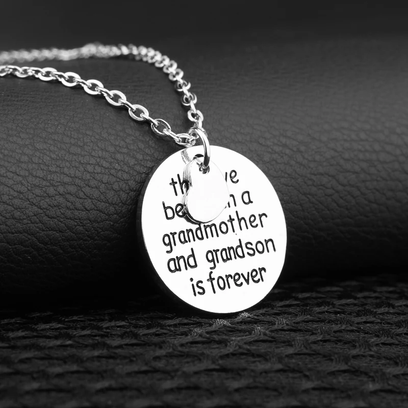 Колье любовь между бабушкой и внуком это навсегда набор для любви подарок внука