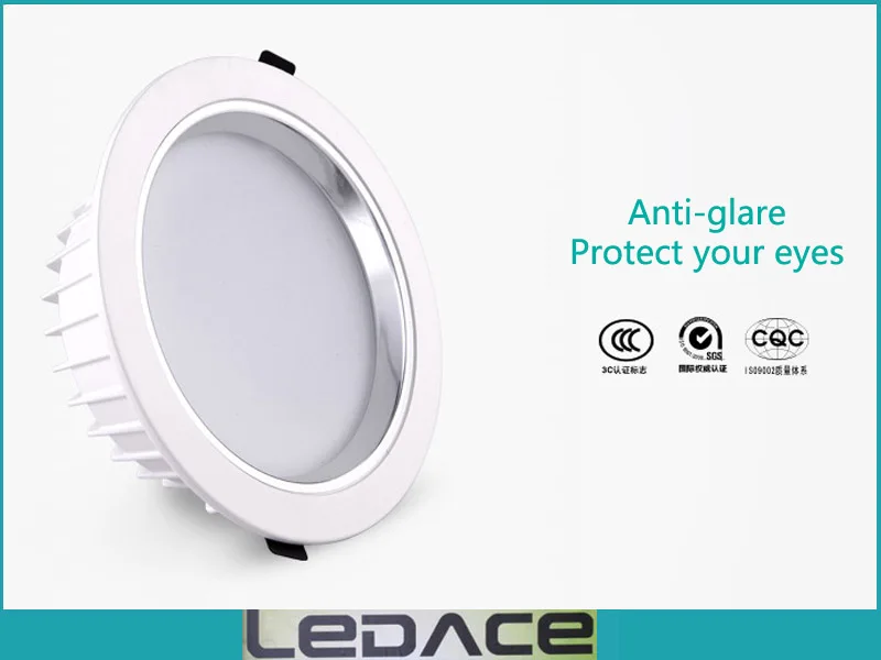 Светодиодный потолочный светильник с регулируемой яркостью 5 Вт 7 9 12 15 20 30 40 50 60