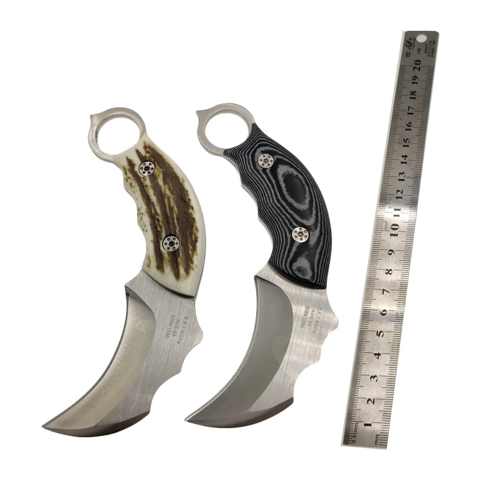 Swayboo Открытый нож Karambit охотничьи ножи инструмент для кемпинга тактический нож для выживания нож из нержавеющей стали Скорпион коготь нож оболочка