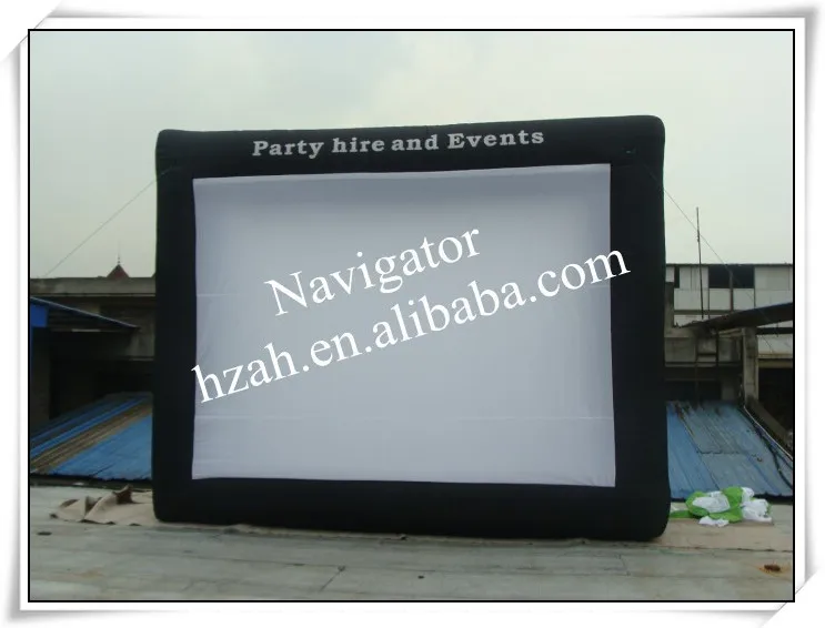 Гигантский наружный надувной экран фильма для рекламы|screen outdoor|screen inflatablescreen movie |