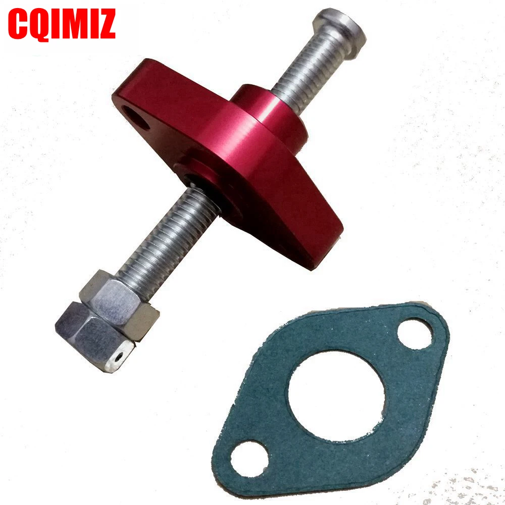 Красный CNC мотоцикл заготовка ручной CAM натяжитель цепи для 2006-2014 HONDA TRX450R |