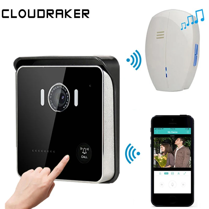 CLOUDRAKER видеодомофон дверной звонок WIFI беспроводной умный Дверной телефон система