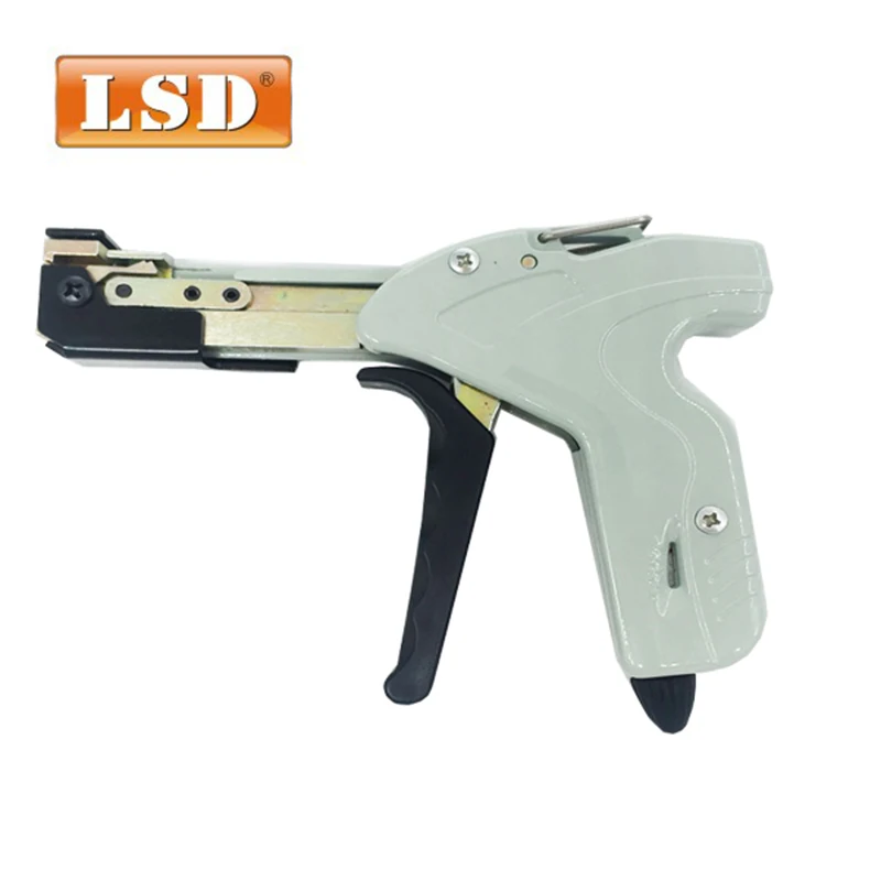 LS-338 Hanroot stainless steel cable tie cutting guns high quality cable tie tight tool automatic fastening tool