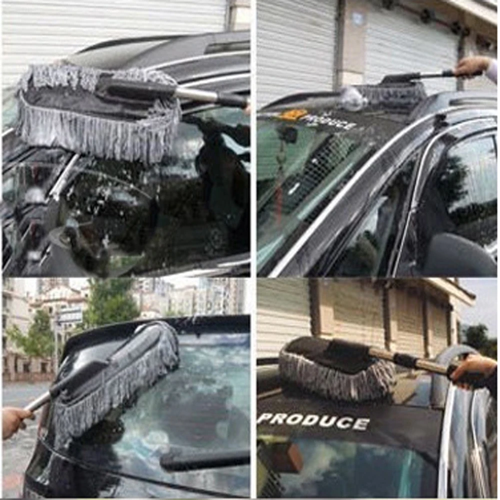 Большая телескопирование микроволокна для мойки кузова автомобиля щетка пыли