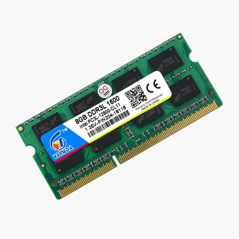 Ноутбук VEINEDA ddr3l 1333 дюйма 8 ГБ 4 Гб 1600 МГц | Компьютеры и офис