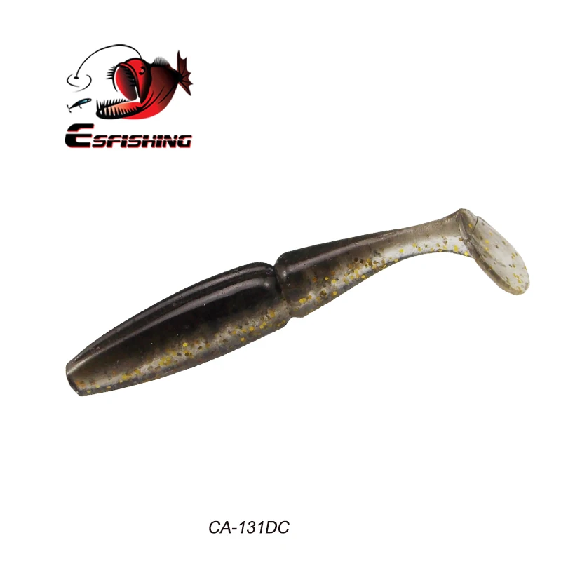 CA131DC Рыболовные приманки ESFISHING Easy Shiner,, мягкие пластиковые приманки, 70 мм, 6 шт., приманка для форели, аксессуары для рыбалки, лучшие приманки - Цвет: CA131DC