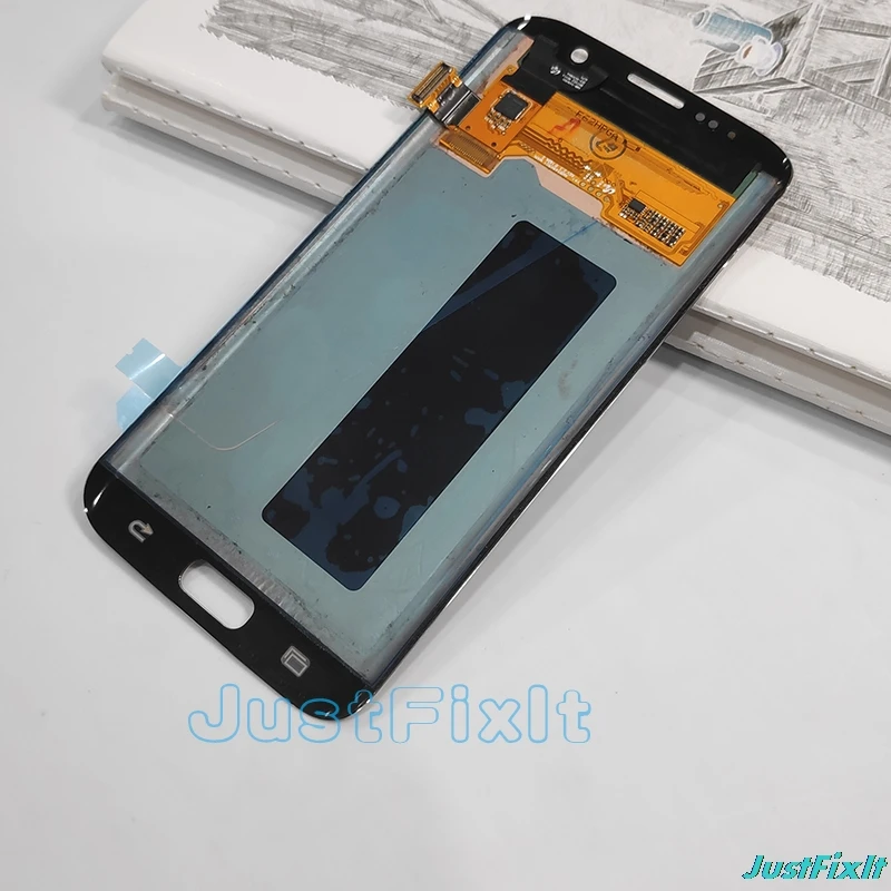 G935F для samsung Galaxy S7Edge G935S L K ЖК-дисплей сенсорный экран дигитайзер 5,5 ''Супер AMOLED с рамкой