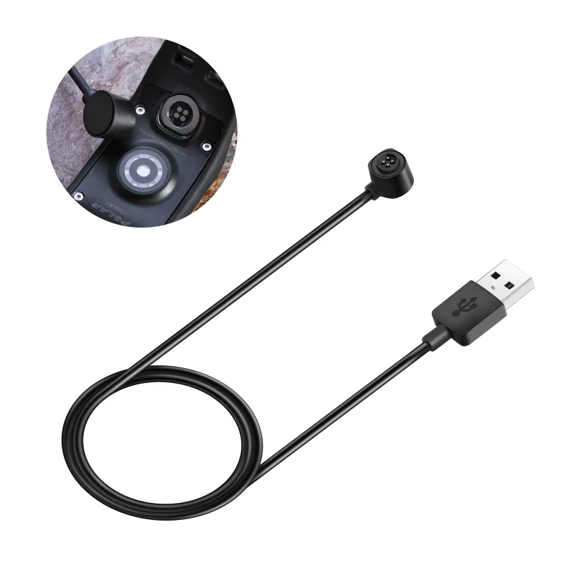 Данные Зарядное устройство быстрой зарядки с usb-портом для зарядки зарядный кабель для передачи данных для Полар-флиса M600 Смарт-часы замена