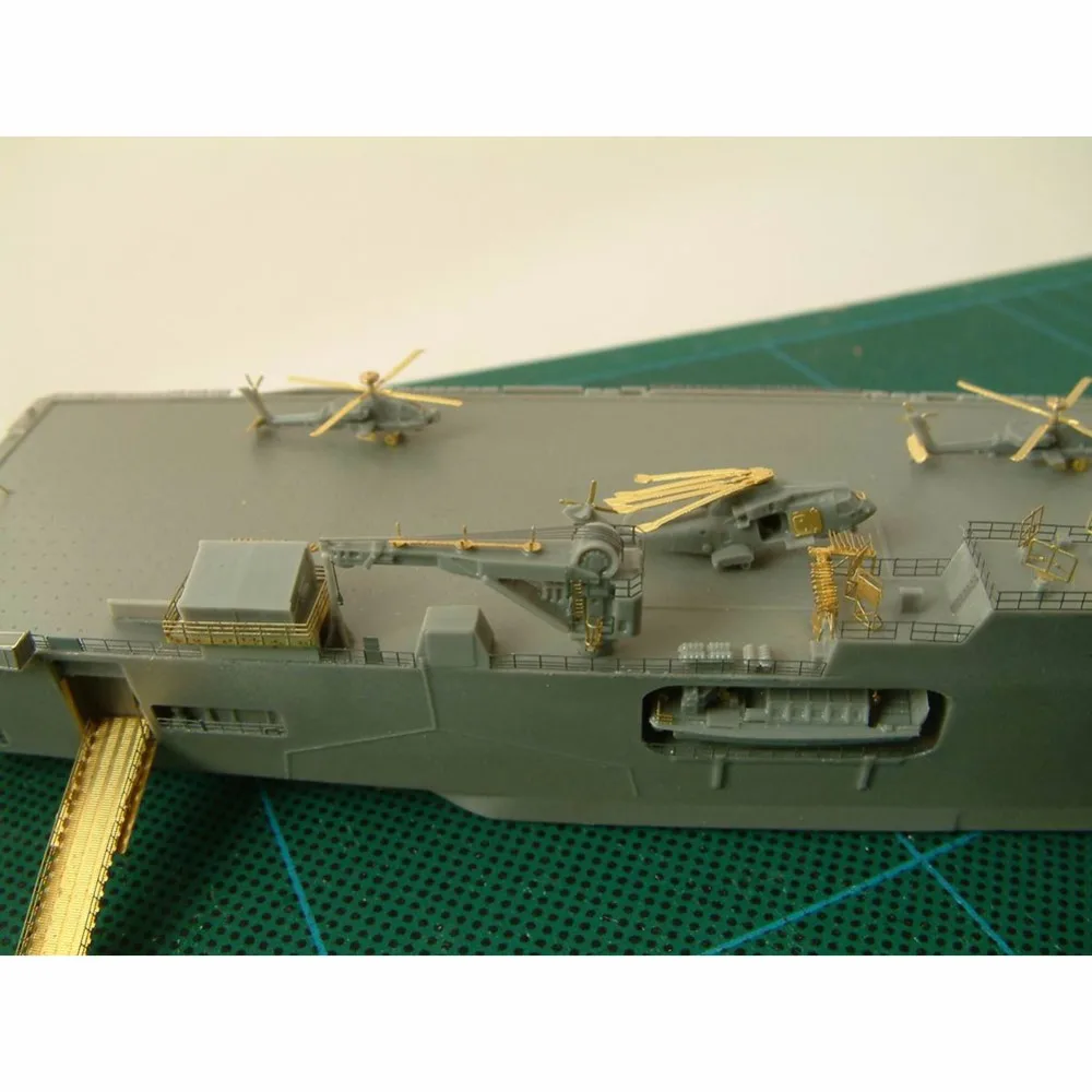 OHS оранжевый хобби N07030268 1/700 HMS ОКЕАН Военный темно-синий шкала сборки военный
