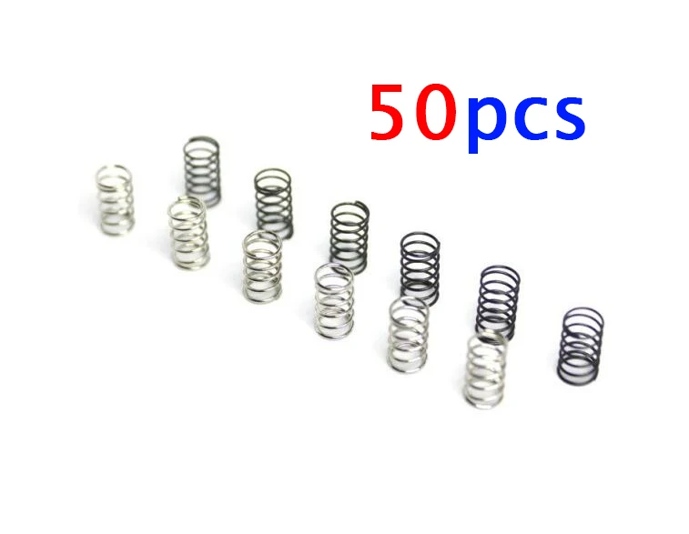 Бесплатная доставка 50 шт. серебристая пружина/черная пружина для Tamiya Mini 4WD