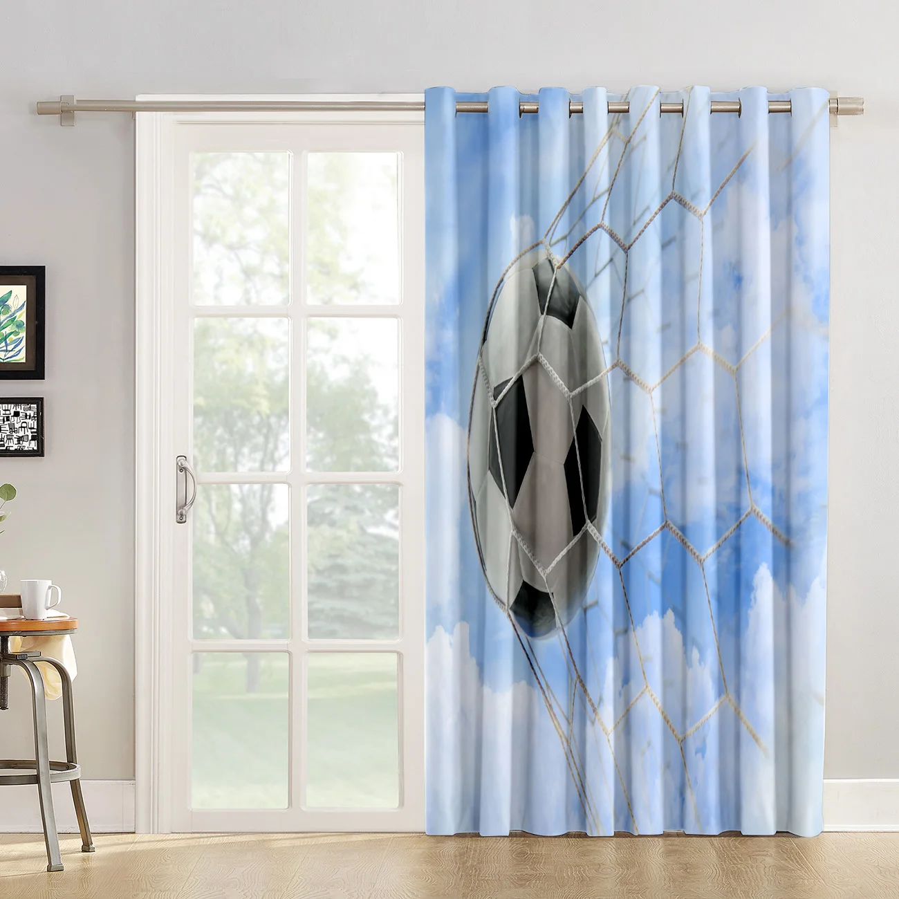 3D оконные шторы для гостиной, спальни, кухни, Cortinas Para Sala De Estar, полиэстер