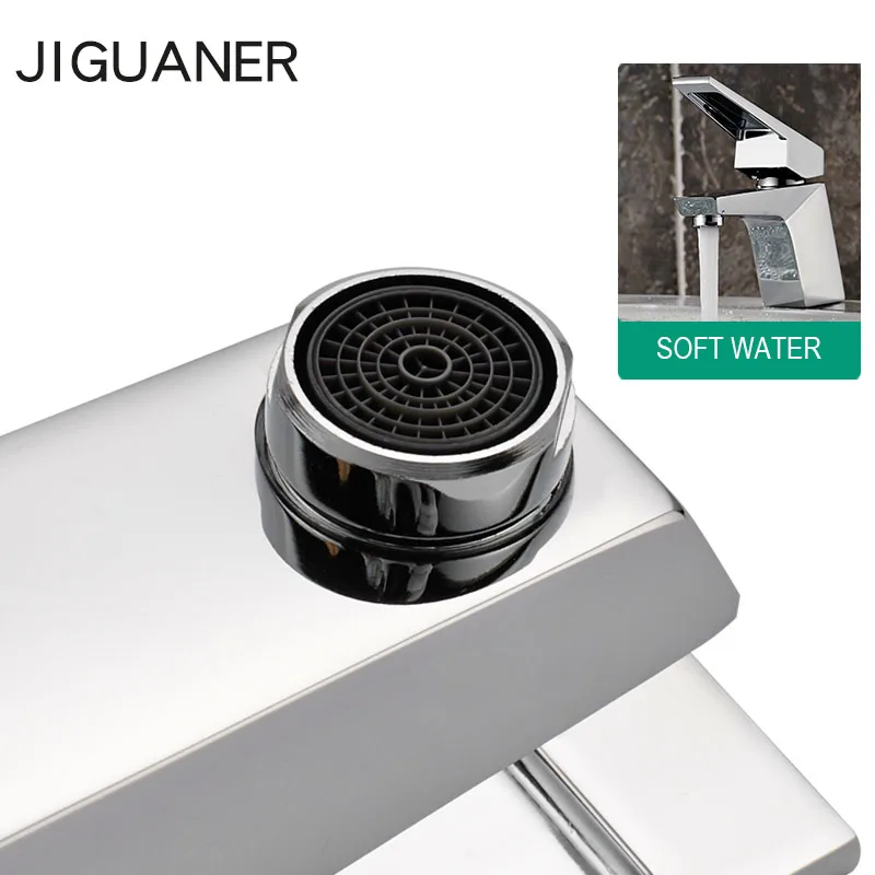 JIGUANER высокое качество холодной и горячей Ванная комната Ванна смеситель Одной