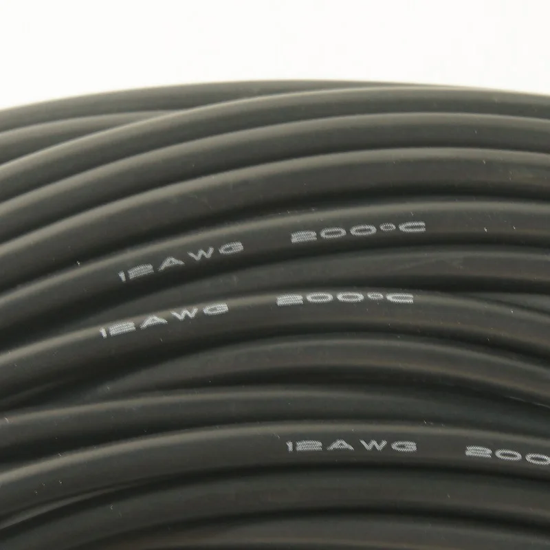 Силиконовый кабель Ormino 1 м 12awg 16awg 14awg 10awg силиконовый провод RedBlack комплект для