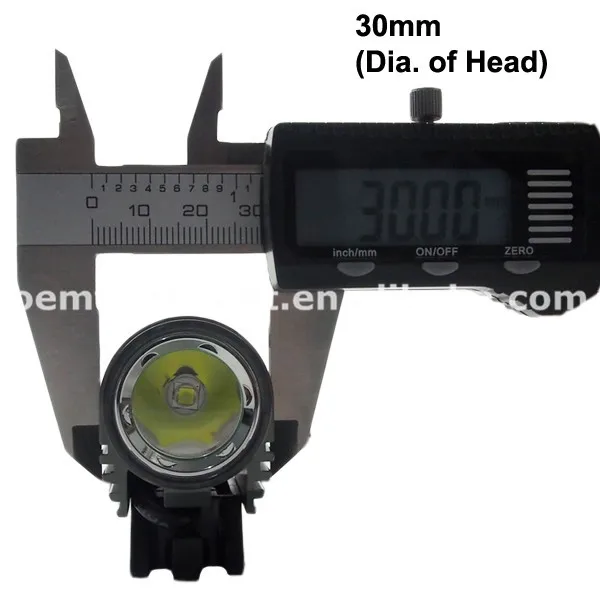 Free Shipping New Cree XM-L2 U2 LED 4+2-Mode 1100 Lumens Bike Light - Grey and Blue | Лампы и освещение