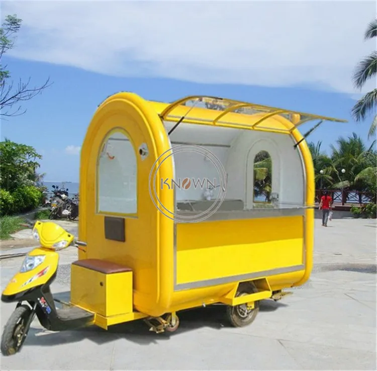 Electric Adult Tricycle Food Truck Mobile Kitchen Vending Kiosk Catering Trailer Ice Cream Coffee Bubble Tea Cart For Sale | Бытовая