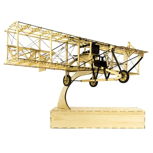 Curtiss толкатель 550 мм размах крыльев самолетик из пробкового дерева