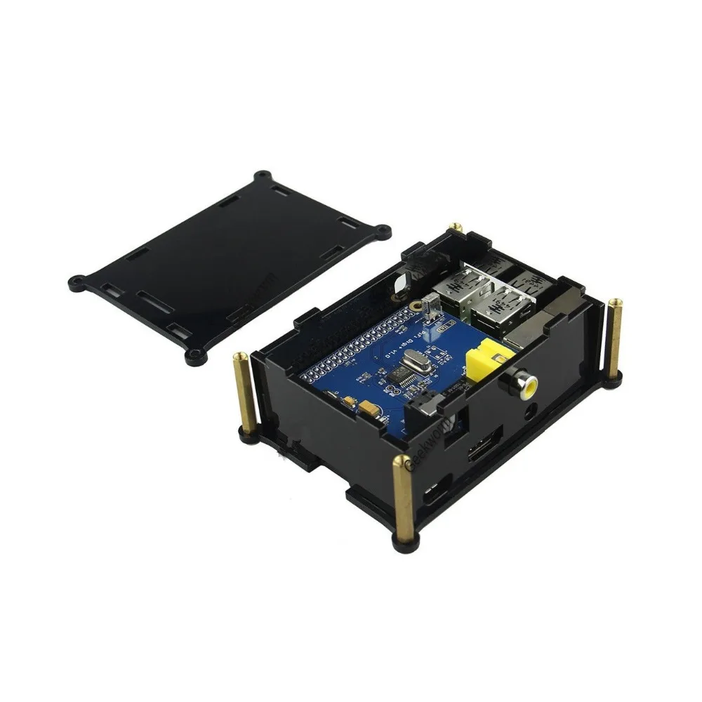 HIFI DiGi+ Digital Sound Card I2S SPDIF Optical Fiber + Case for Raspberry Pi