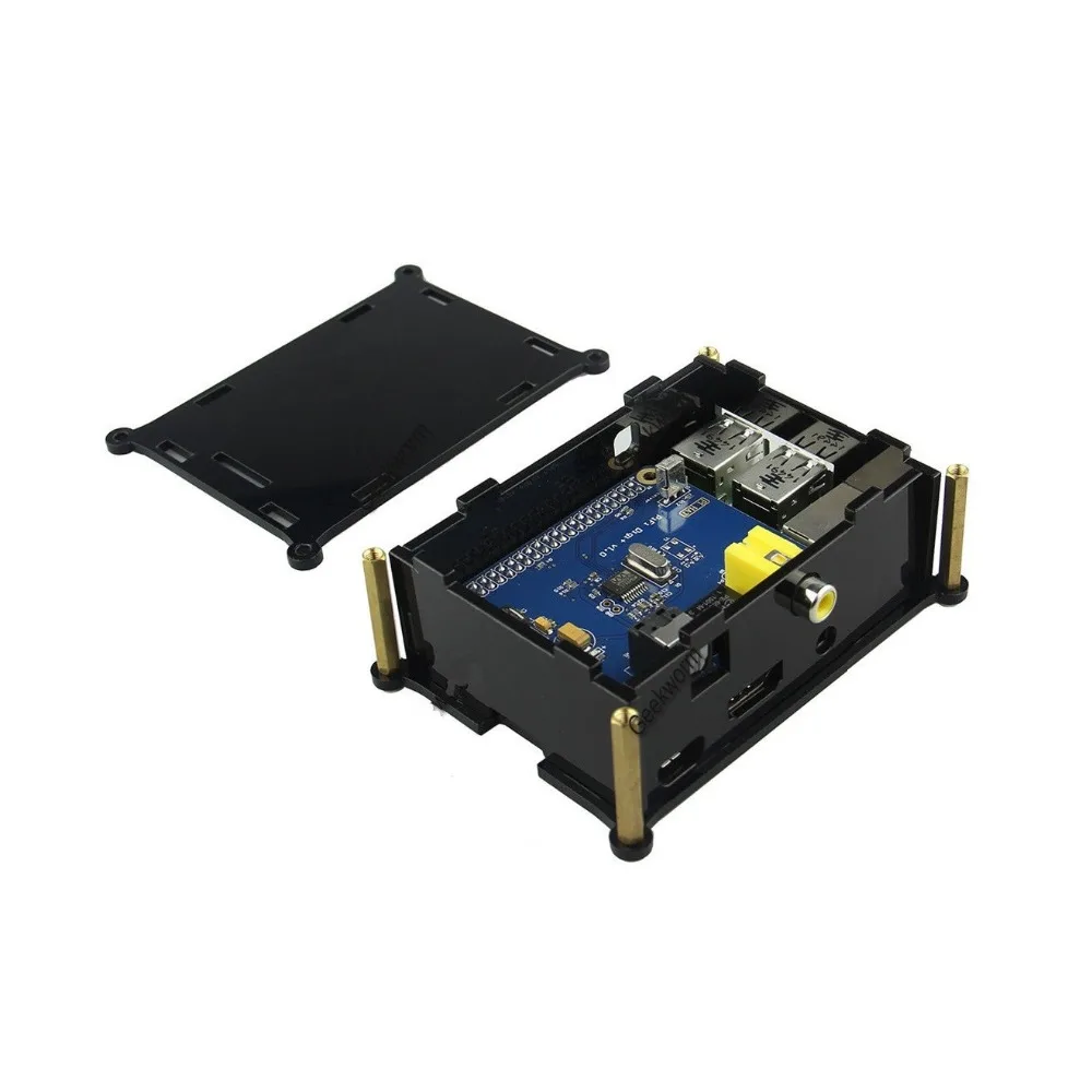 Fibra Óptica Hifi Digi Mais Cartão de Som Digital I2s Spdif com Estojo para Raspberry pi Acessórios p/ quadro de demonstração