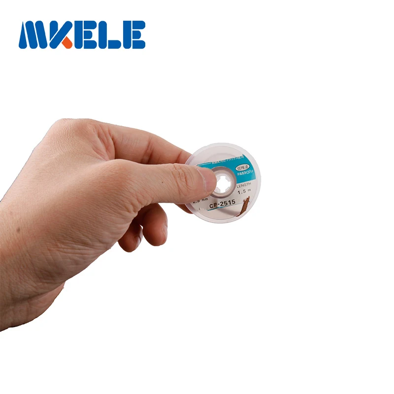 Фитиль для пайки оплетка распайки припой MKCP-2515 2 5 мм Длина 1 м