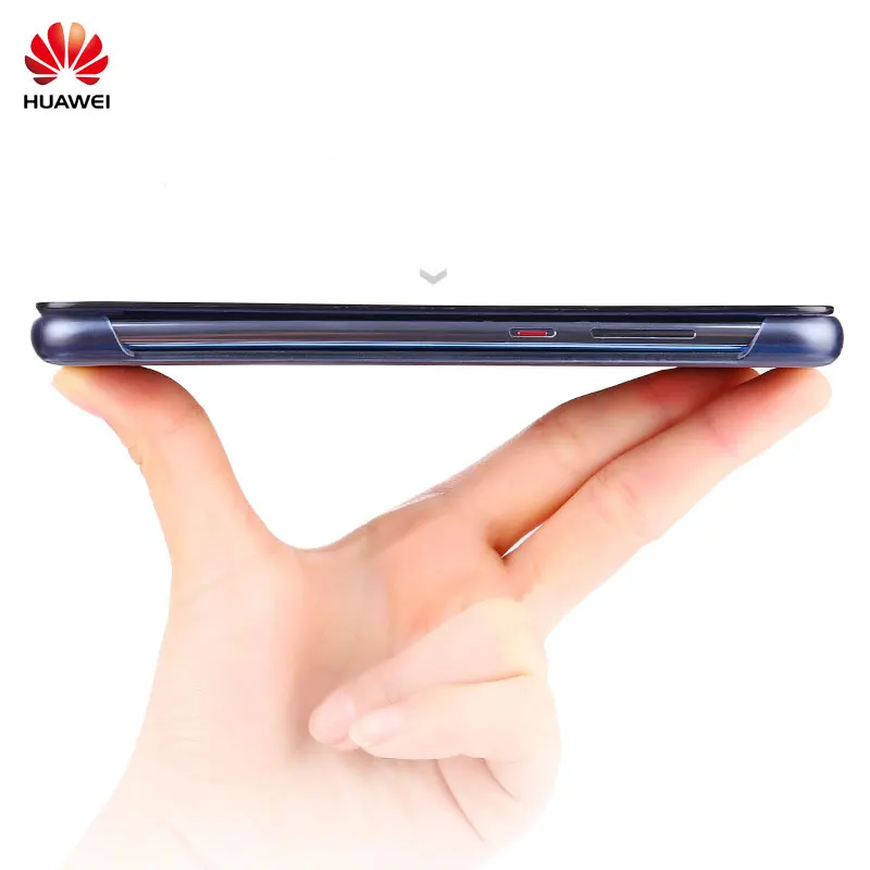Фирменный Официальный чехол для huawei P20/P20 Pro, умный флип-чехол для huawei P20/Pro, зеркальный чехол с окошком для сна и пробуждения