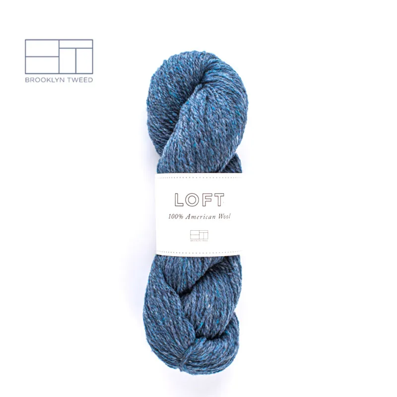 

1*50g Skein Brooklyn Tweed LOFT Yarn Fingering Weight Americian Targhee-Columbia Wool Yarn