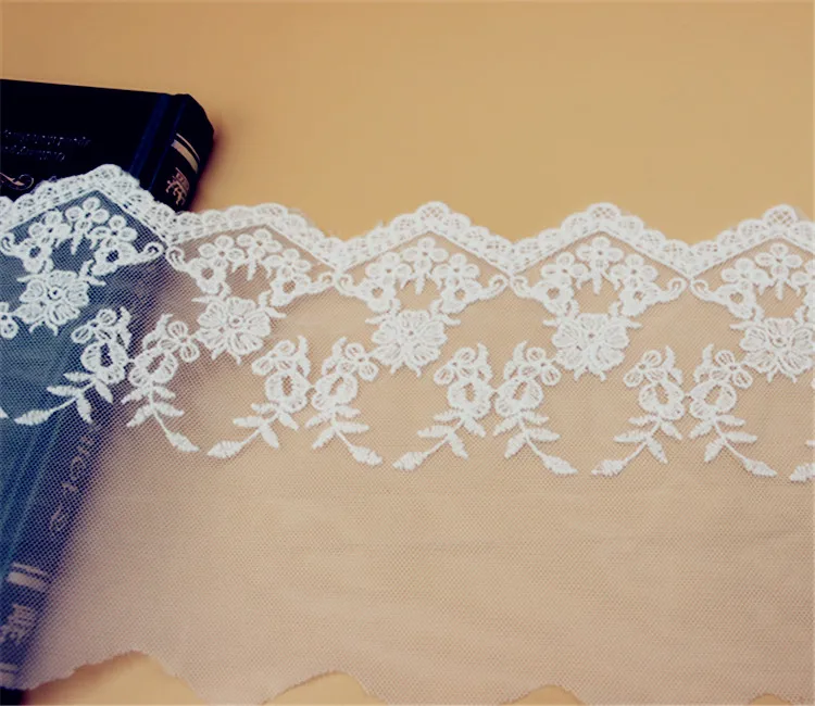 3 ярда/Изысканная Марля из чистого хлопка вышивка сделай сам аксессуары для