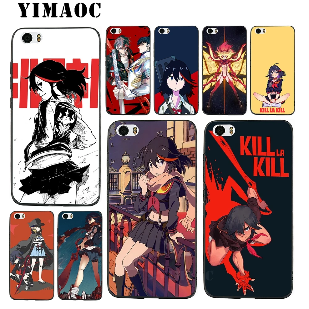 YIMAOC Kill La аниме девочка мягкий силиконовый чехол для Xiao mi Red 6 Note 4X 4A 5A 5 Plus A1 A2 Pro Lite 8 |