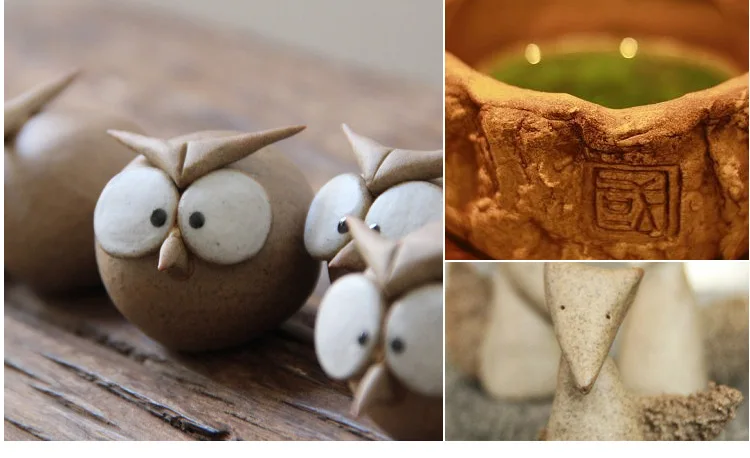 6 шт. художественных изделий глина мягкая керамика искусственные наборы ножей |