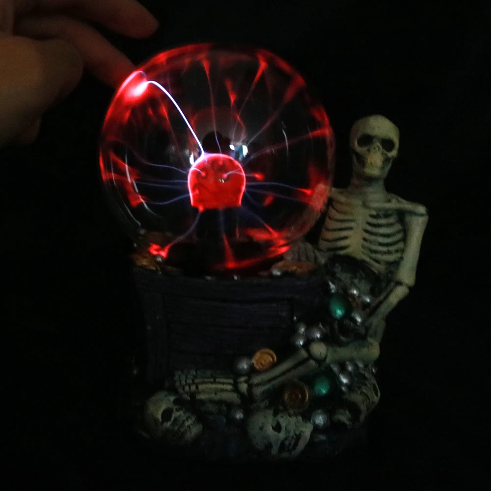 Жадный череп с ювелирной статуей плазменный Скелет ядро реактор лазерный