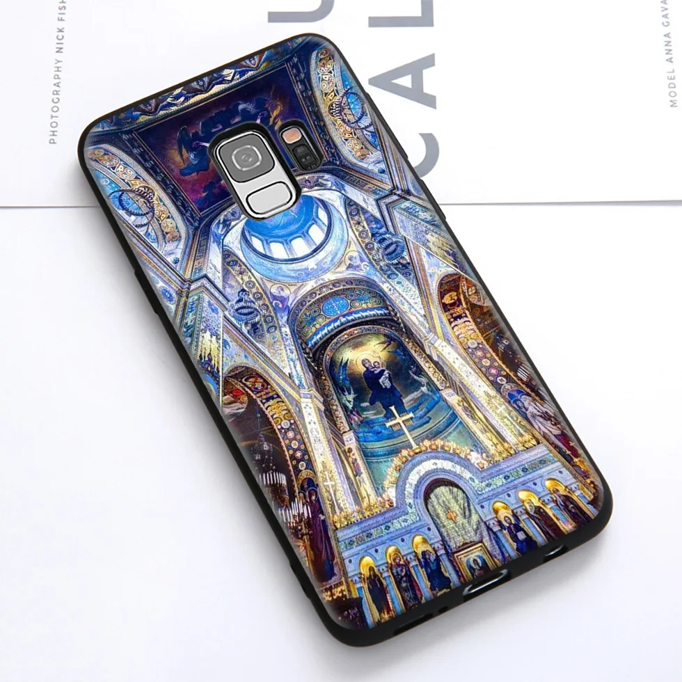 Palace Versailles Creation Adam Soft Case for Samsung Galaxy S10 S10e S9 S8 Plus S7 S6 Edge &amp J6 2018 Note 10 9 8 |