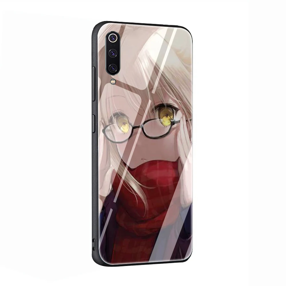 G10 Fate Grand Order Anime Tempered Glass Phone Cover Case for Xiaomi Mi 8 9 A1 5X A2 6X Redmi 4X 6A Note 5 6 7 Pro Pocophone F1 - Цвет: G10