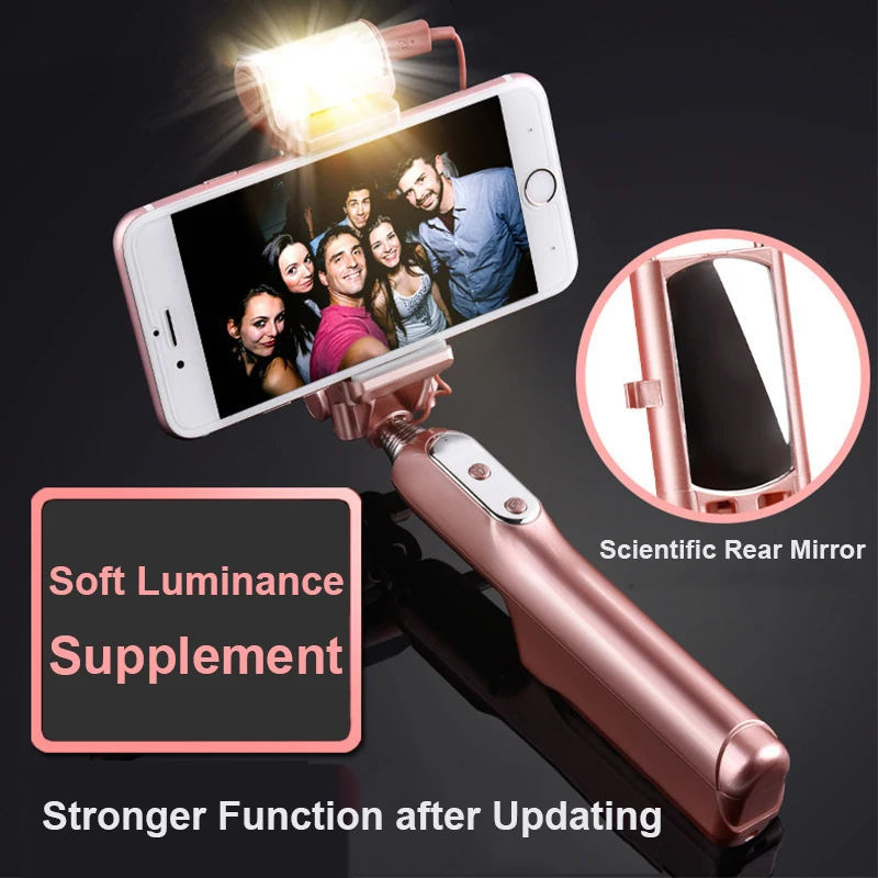 TORTOYO беспроводной Bluetooth телефон селфи палка для iPhone iOS Android складной ручной