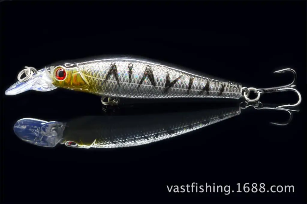 Гольян рыбалки приманку искусственные приманки воблер Fly с крюк swimbait Pesca 8 см г 5