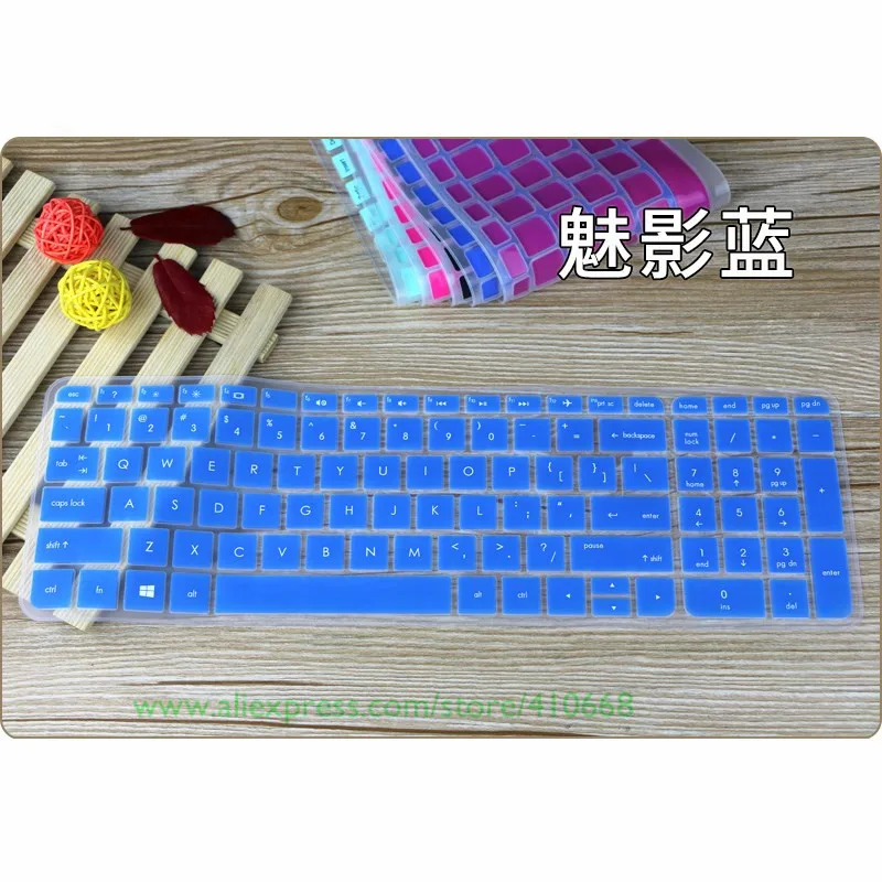 Силиконовый чехол для клавиатуры ноутбука HP Pavilion 15 Envy ac066tx ac067 ac068 ac043TX ac042tx ac073tx 6