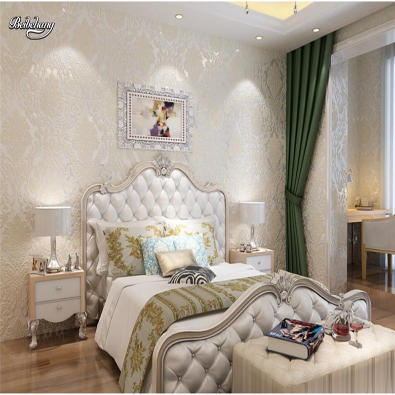 3D стереофонические обои из нетканого материала европейские бежевые видеообои