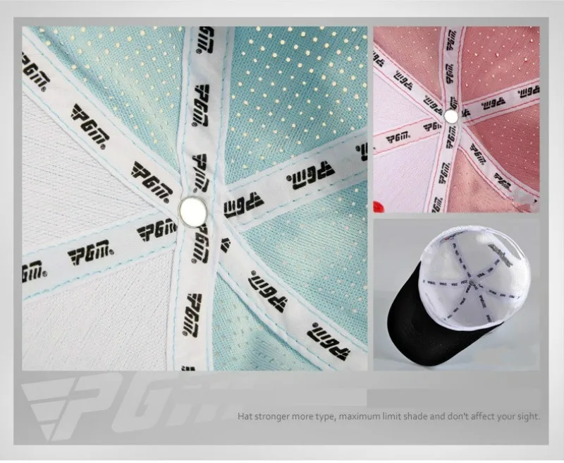 PGM гольф кепка мужская летняя вентилируемая Спортивная воздухопроницаемая Кепка