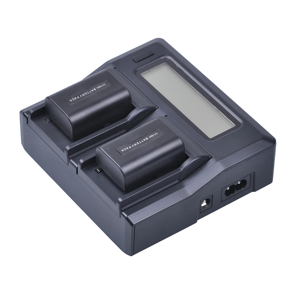 DuraPro ЖК-дисплей двойной Быстрый Зарядное устройство для sony NP-FV50 NP-FP50 NP FP70 FP90 NP-FH50 NP-FH70 NP-FH100 NP FV50 NP-FV100 NP FV70 FV100