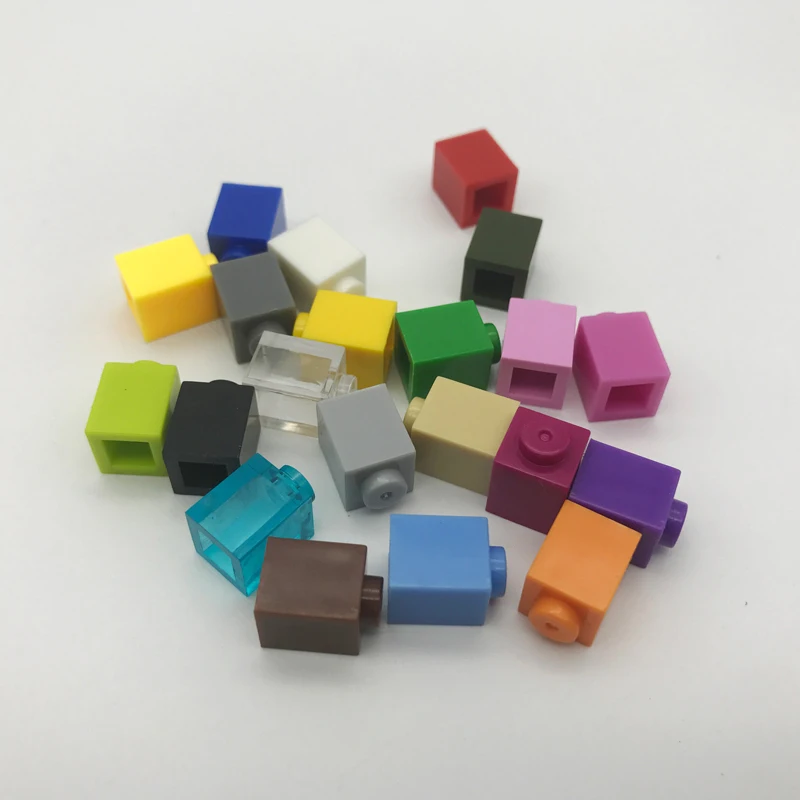 50 шт в наборе детские игрушки 1x1 конструкторных блоков Детские город