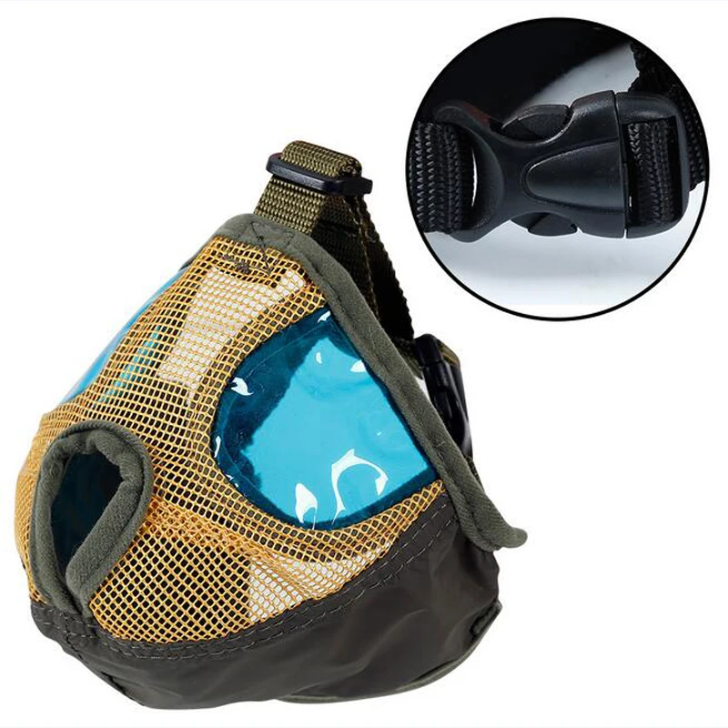 Сетчатая короткая мордочка для собак намордник бульдогов мопс рта против лая